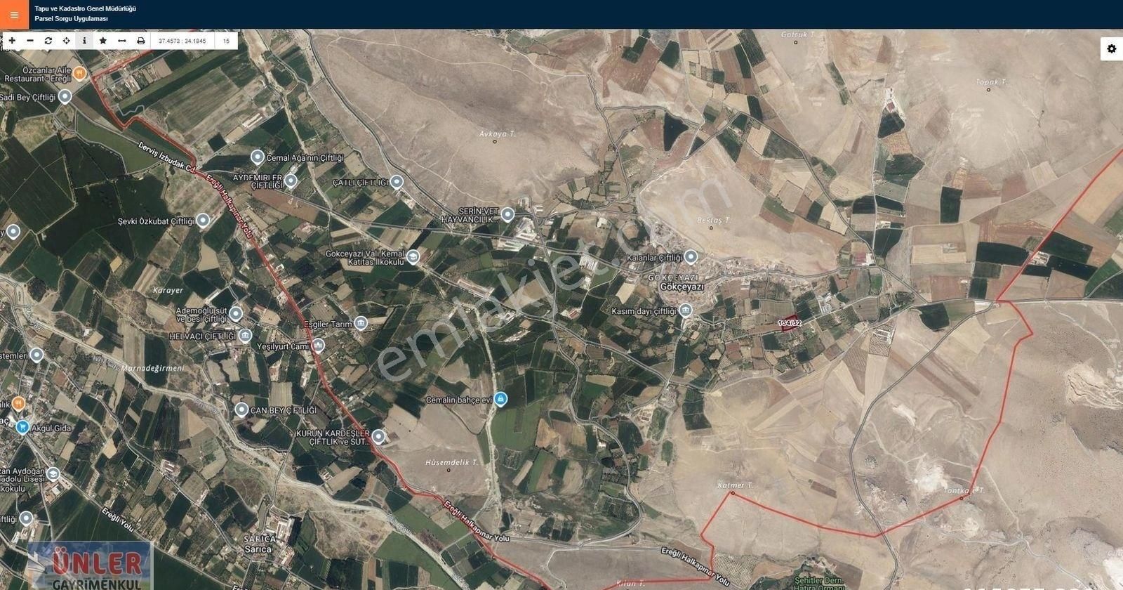 Gökçeyazı Mahallesinde 6900 Metrekare Tek Tapulu Çok Güzel Yerdeki Bahçemiz Satılıktır. - Görsel 9