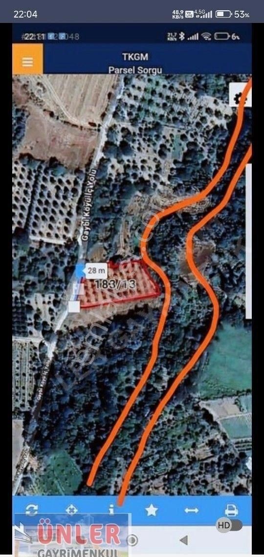 Gaybide 1632 Metrekare Tek Tapulu Ceviz Bahçesi - Görsel 7