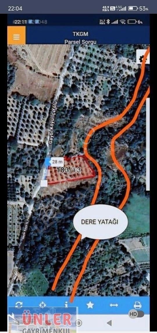 Gaybide 1632 Metrekare Tek Tapulu Ceviz Bahçesi - Görsel 16