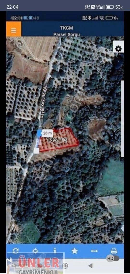 Gaybide 1632 Metrekare Tek Tapulu Ceviz Bahçesi - Görsel 11