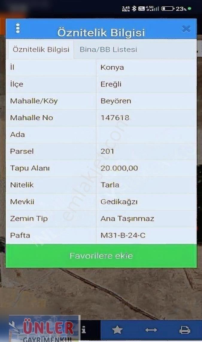 Beyören Köyünde 67,5 Dönüm Satılık Tek Tapu Tarla - Görsel 6