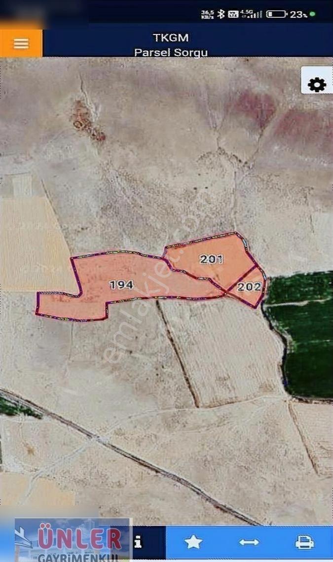 Beyören Köyünde 67,5 Dönüm Satılık Tek Tapu Tarla - Görsel 3