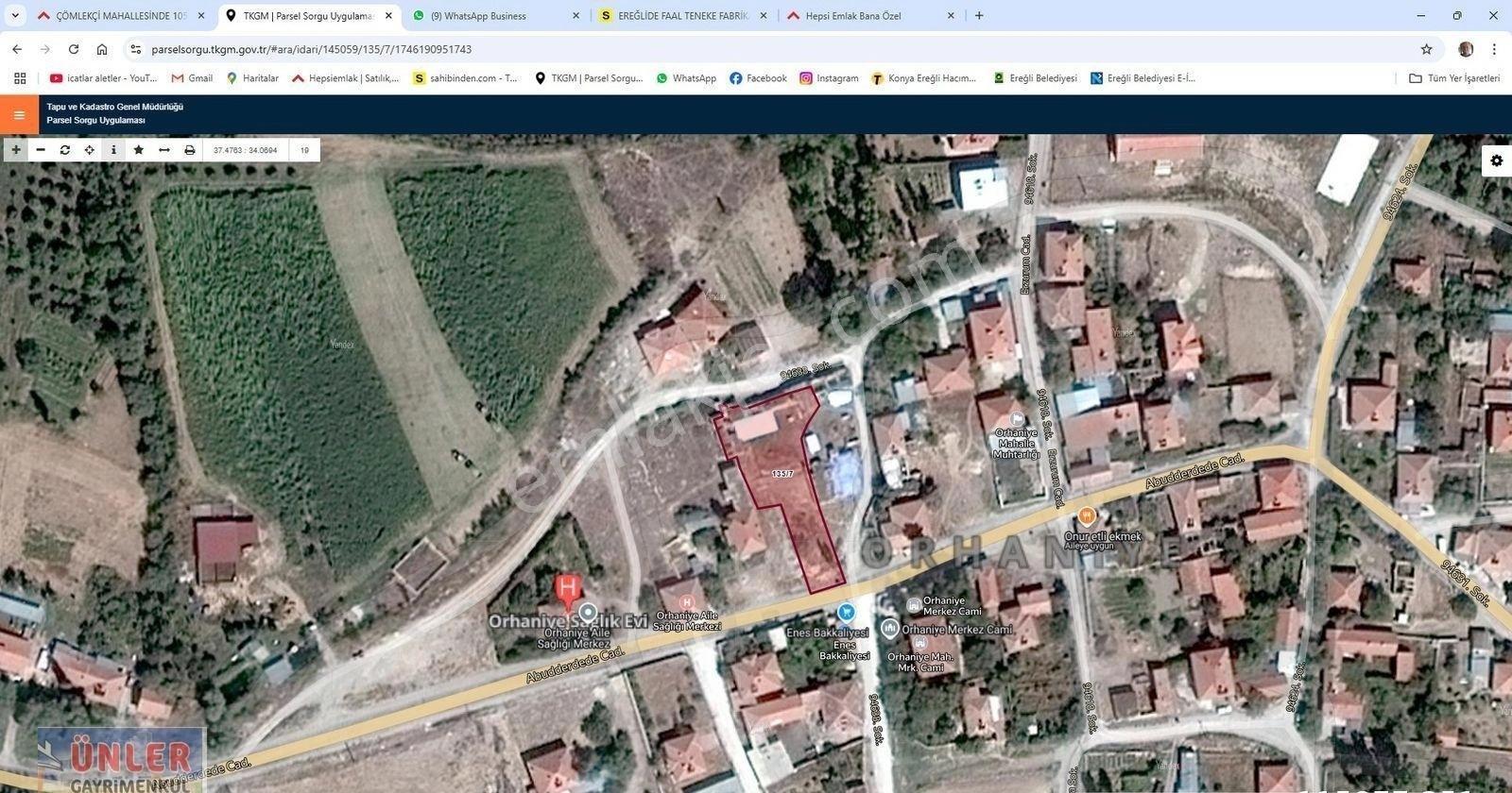 Orhaniyenin Merkezinde 1048 Metrekare Arsamız Satılık - Görsel 11