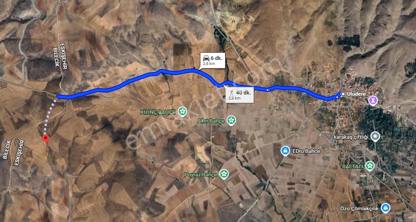 Samsun Kavak Karadağ Köyünde 1.602 M² Tarla Satılıktır - Görsel 4