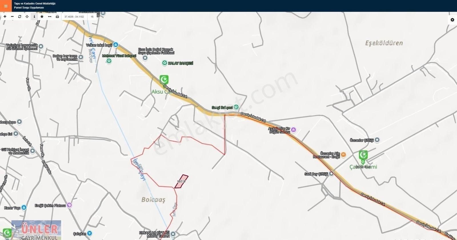 Belceağaçta 4572 Metrekare Tek Tapu Sulu Bahçemiz - Görsel 5