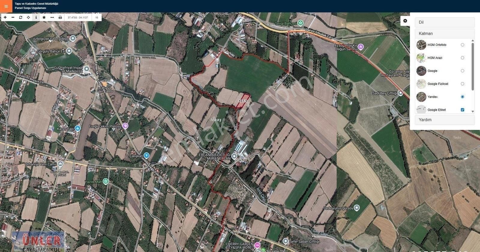 Belceağaçta 4572 Metrekare Tek Tapu Sulu Bahçemiz - Görsel 16