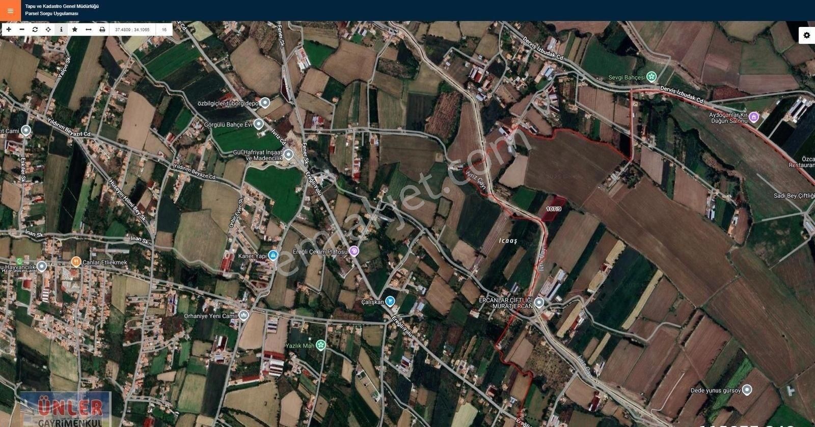 Belceağaçta 4572 Metrekare Tek Tapu Sulu Bahçemiz - Görsel 15