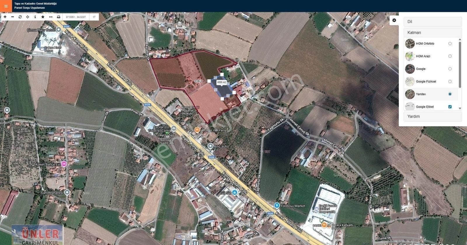 Konya Yolu Üzeri Asfalta 200 Metre Mesafede Tarlamız Satılıktır - Görsel 6