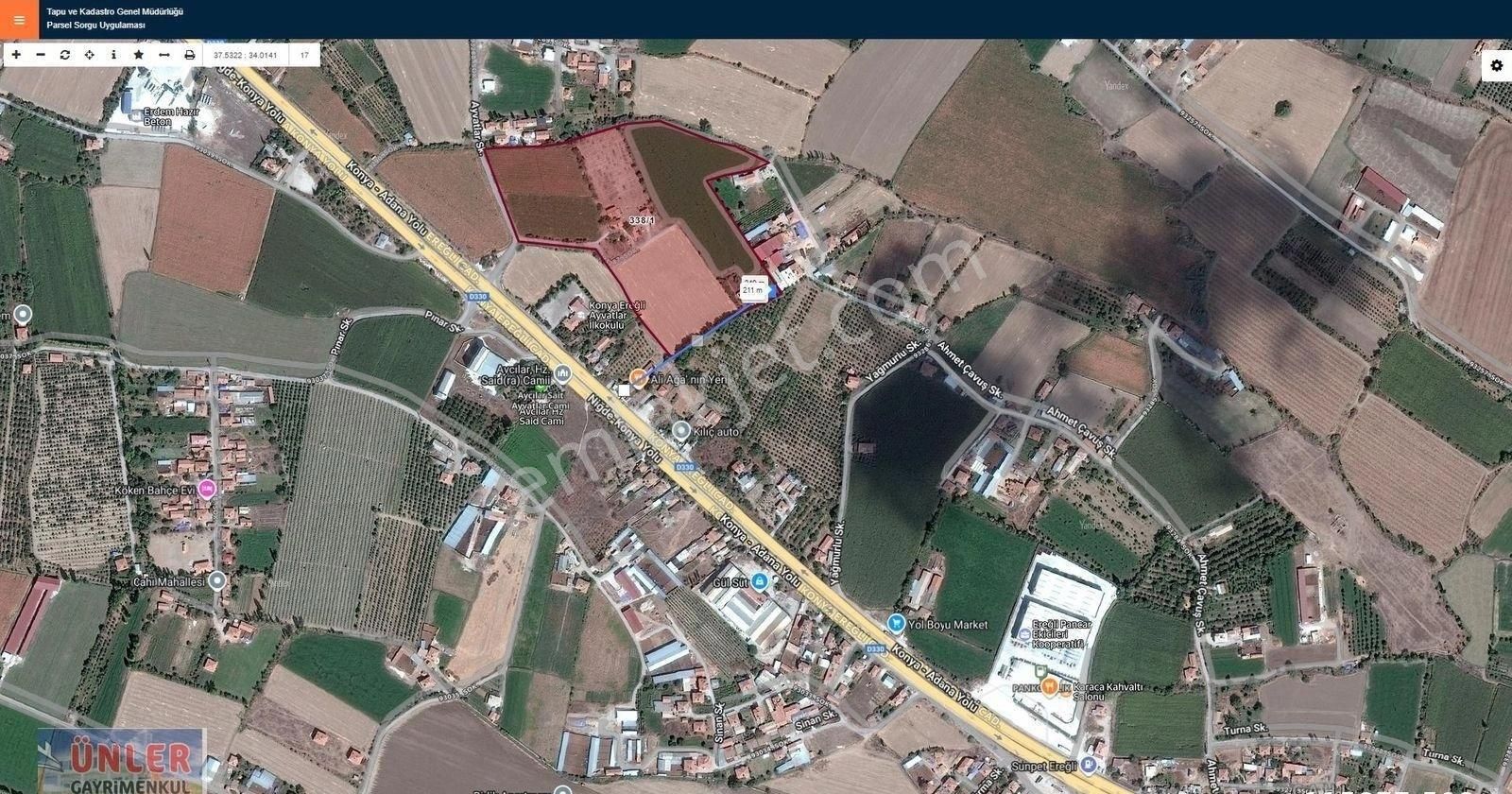 Konya Yolu Üzeri Asfalta 200 Metre Mesafede Tarlamız Satılıktır - Görsel 9