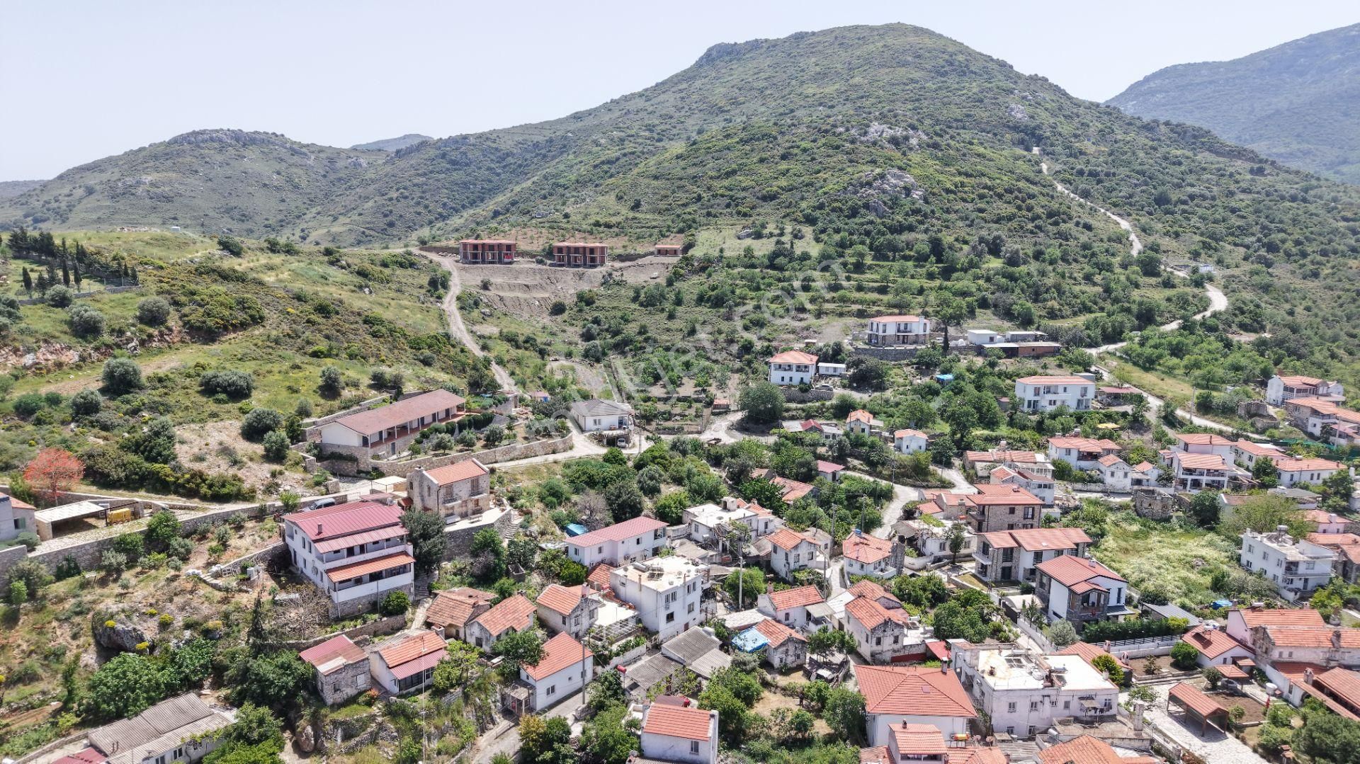 Datça Hızırşah Mahallesinde (20/40) Emsal 248m² Arsa Ve Kagir Ev - Görsel 3