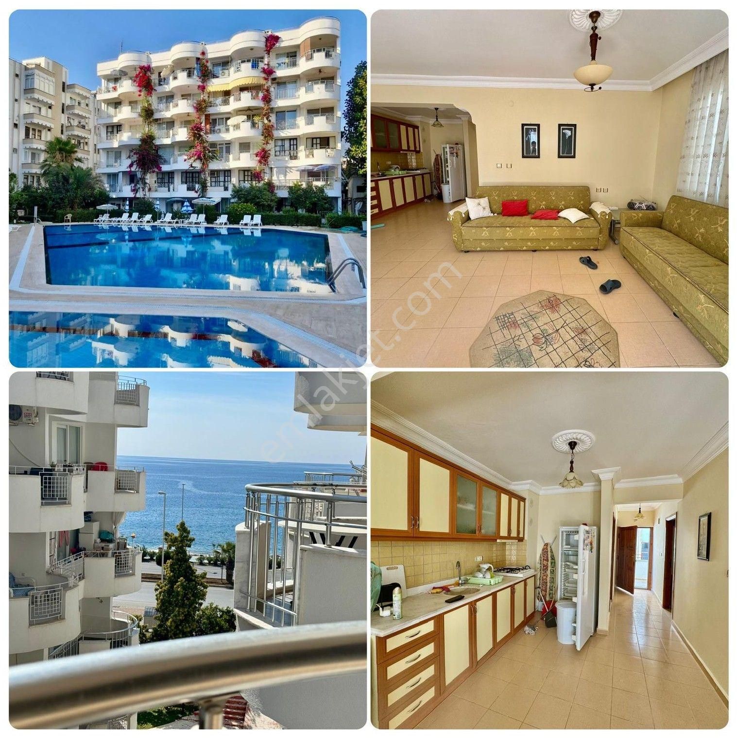 Alanya Mahmutlar Mah.denize Sıfır Eşyalı Satılık 2+1 Daire