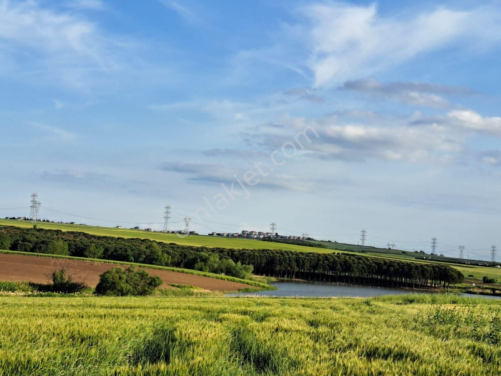 Silivri Gümüşyaka'da Gölet Manzaralı Satılık Yatırımlık Arazi