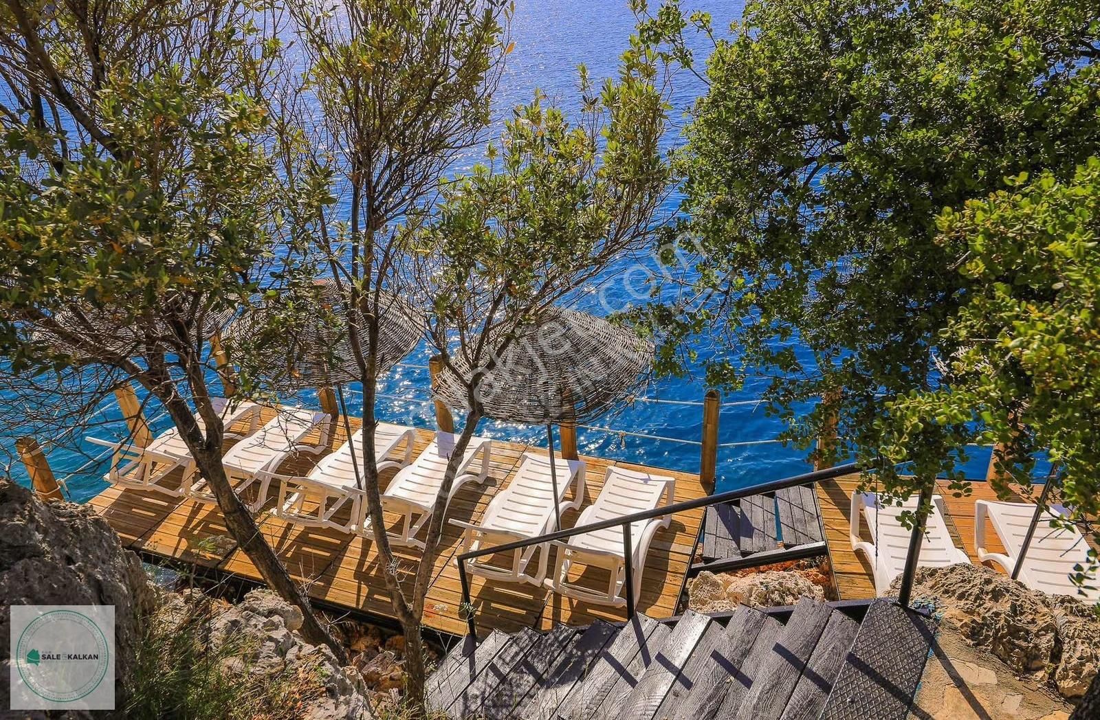 Kalkan Merkezde Denize Sıfır Aylık Kiralık Ultra Lüks Villa - Görsel 35