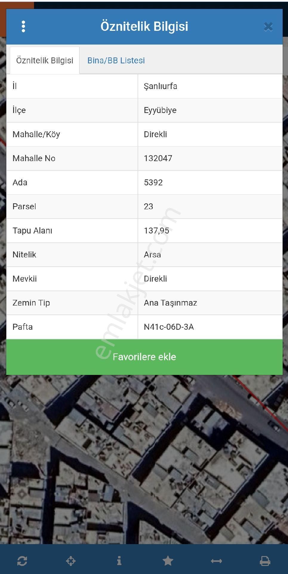 Direklide Cadde Üzerinde Satılık Arsa