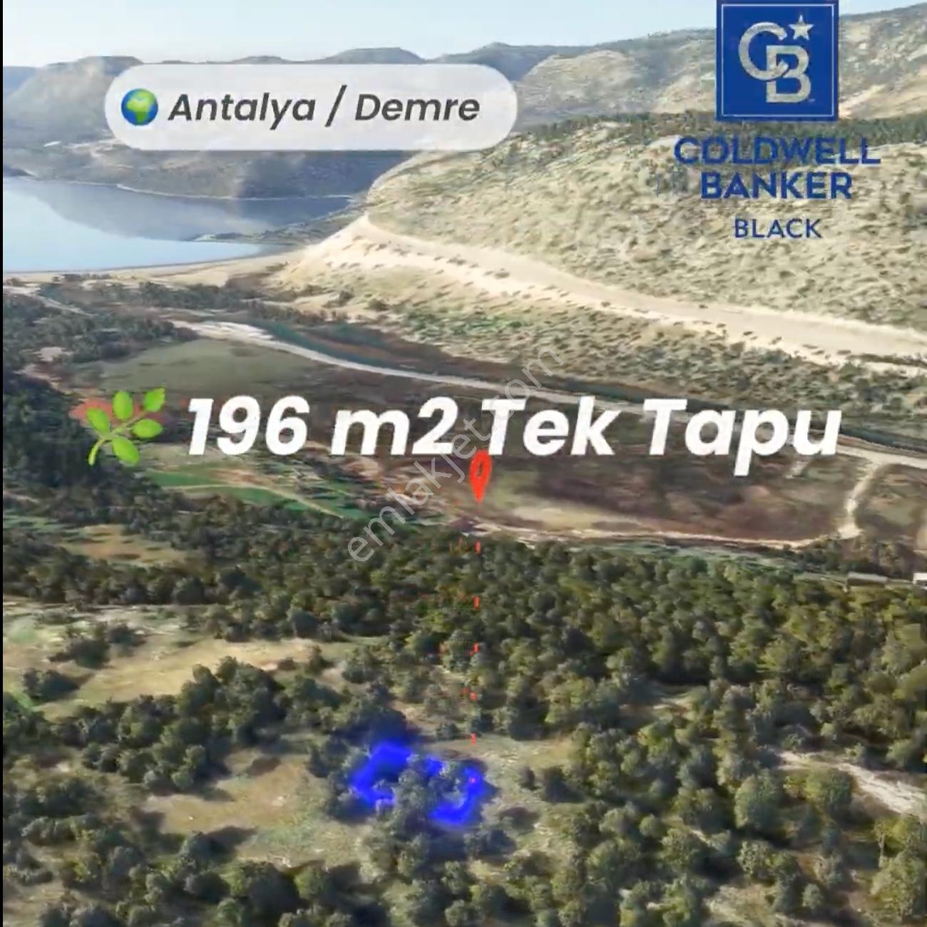 Cb Black'tan Antalya Demre Büyük Kum Da Yatırımlık Arsa