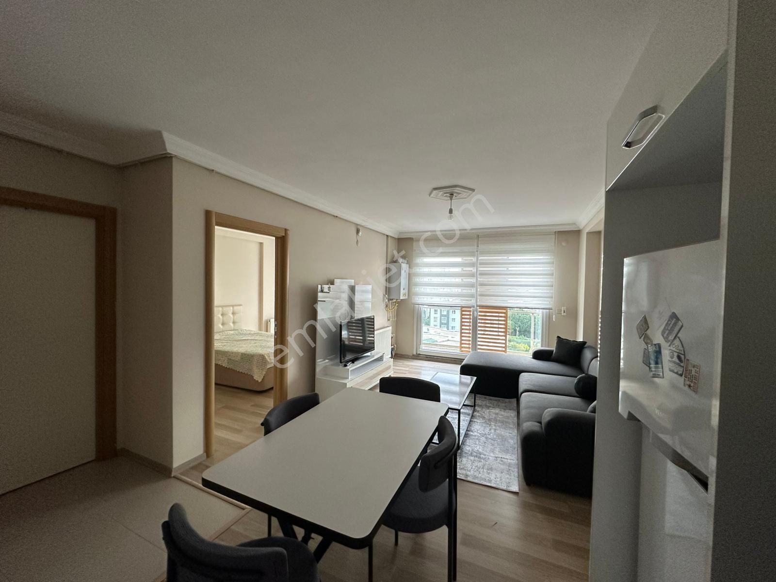 Yenişehir Q Bahçe Sitesi 1+1 Eşyalı Ön Cephe Kiralık Daire - Görsel 9