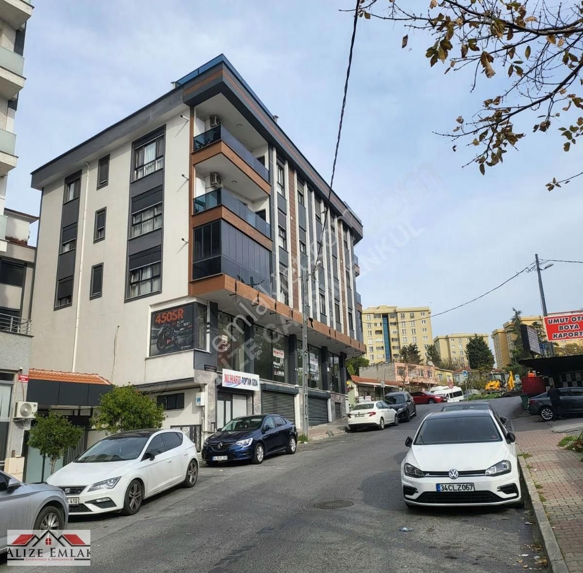 Alizeden Halkalı Meydanda Kupon Düz Ayak Ana Caddede Yeni Bina - Görsel 9