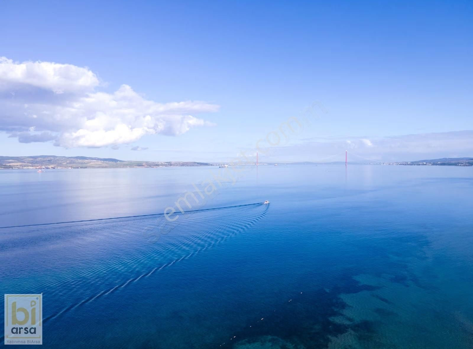 Lapseki Umurbey'de Deniz Kenarı Villa İmarlı 272 M² Arsa