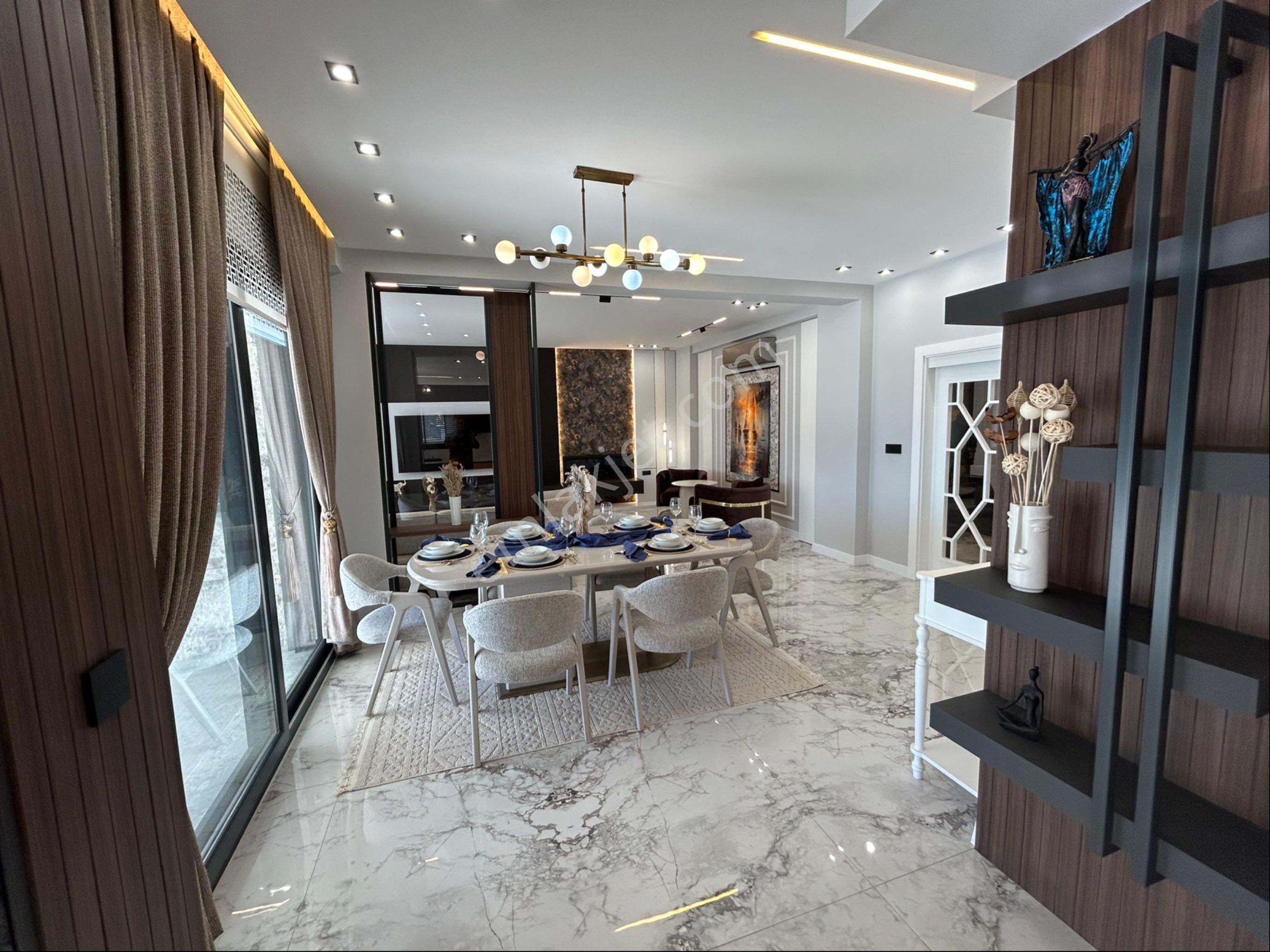 Didim Yeşiltepede 4+1 Eşyalı Lüks Villa - Görsel 28