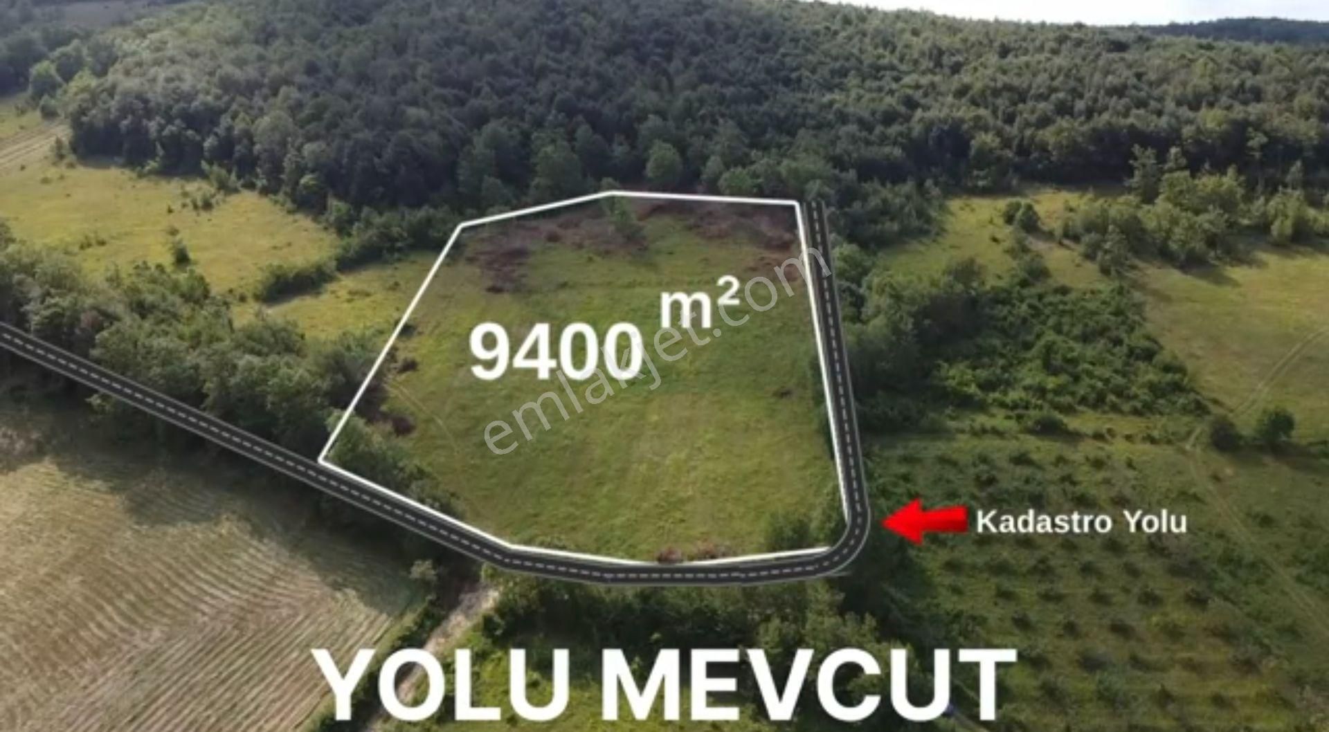 Samsun Kavak Kazancı Da 9.383 M2 -160 Ada 8 Parsel Resmi Yol Cepheli Mükemmel Tarla