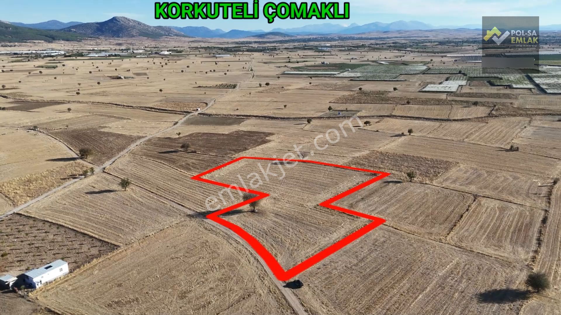 ✅korkuteli✅çomaklı Köyü✅satılık 9.000m2 Tarla✅resmi Yol Var✅elektrik Su Yakın - Görsel 6