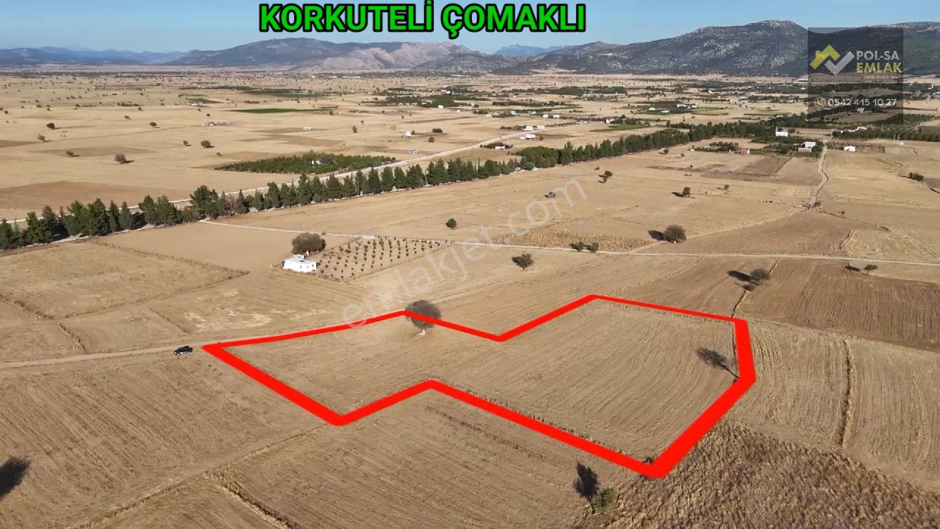 ✅korkuteli✅çomaklı Köyü✅satılık 9.000m2 Tarla✅resmi Yol Var✅elektrik Su Yakın - Görsel 9
