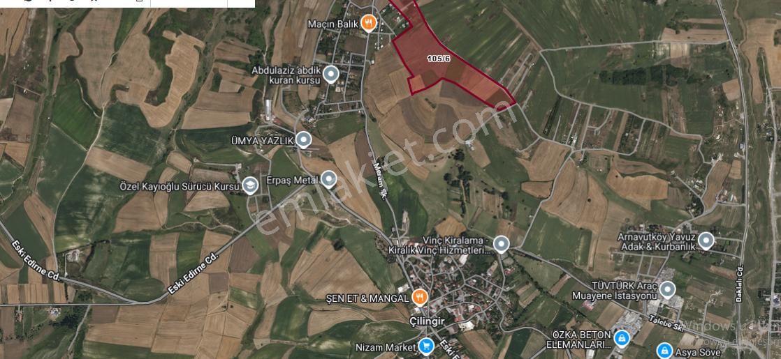 Arnavutköy Çilingirde Satılık Arsa , 1,165 M2 Hisseli İmarlı - Görsel 7