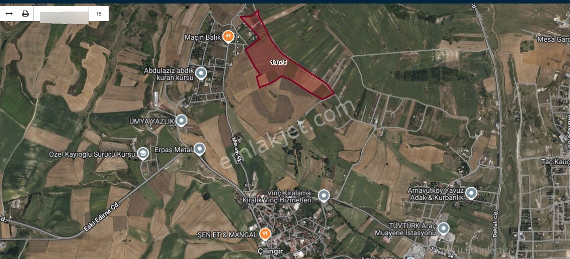 Arnavutköy Çilingirde Satılık Arsa , 1,165 M2 Hisseli İmarlı - Görsel 4