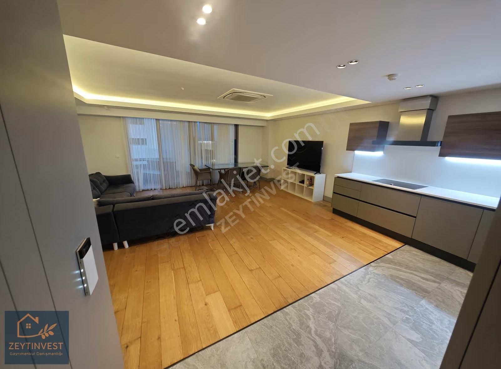 Konyaaltı Plajın Sunis Blue Denize Sıfır Kiralık Full Eşyalı 2+1