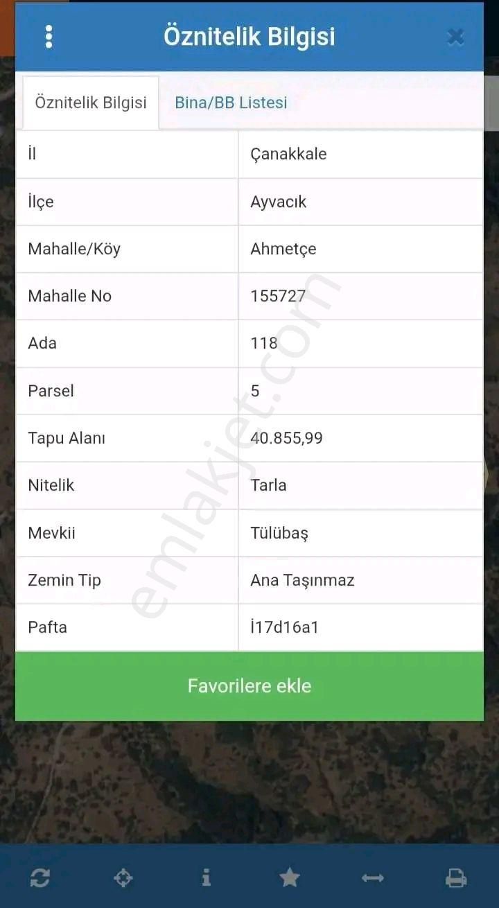 Satılık Yatırımlık 88 Dönüm Tarla - Görsel 2