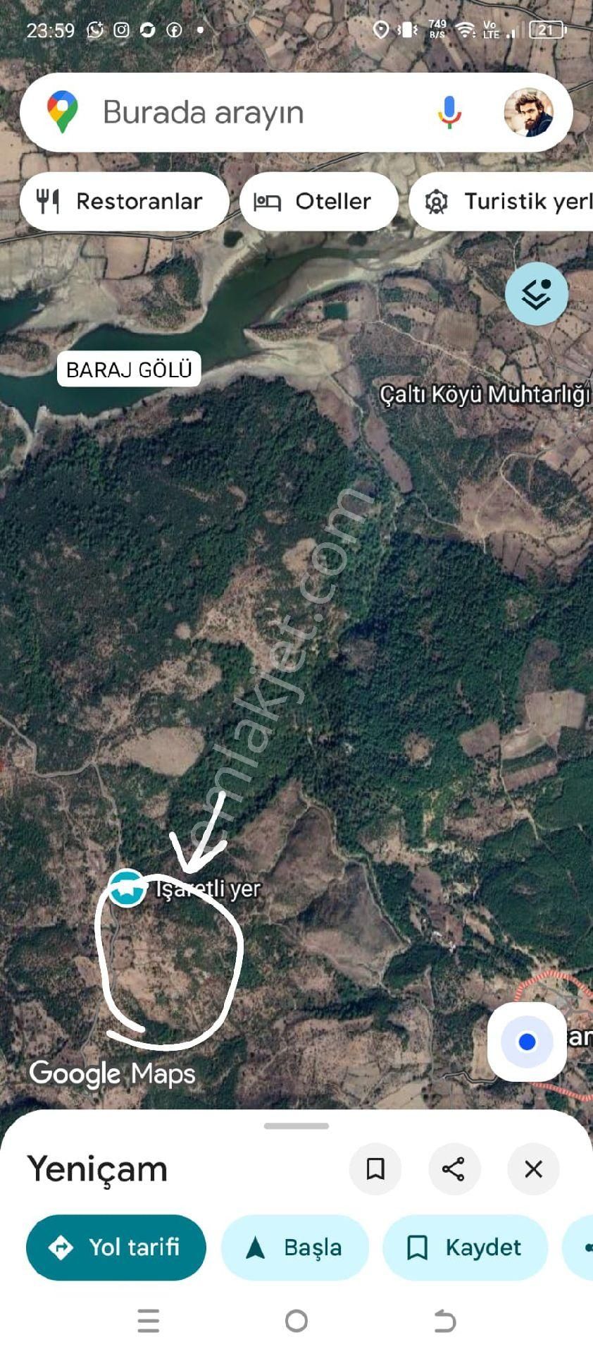 Satılık Yatırımlık 88 Dönüm Tarla - Görsel 8