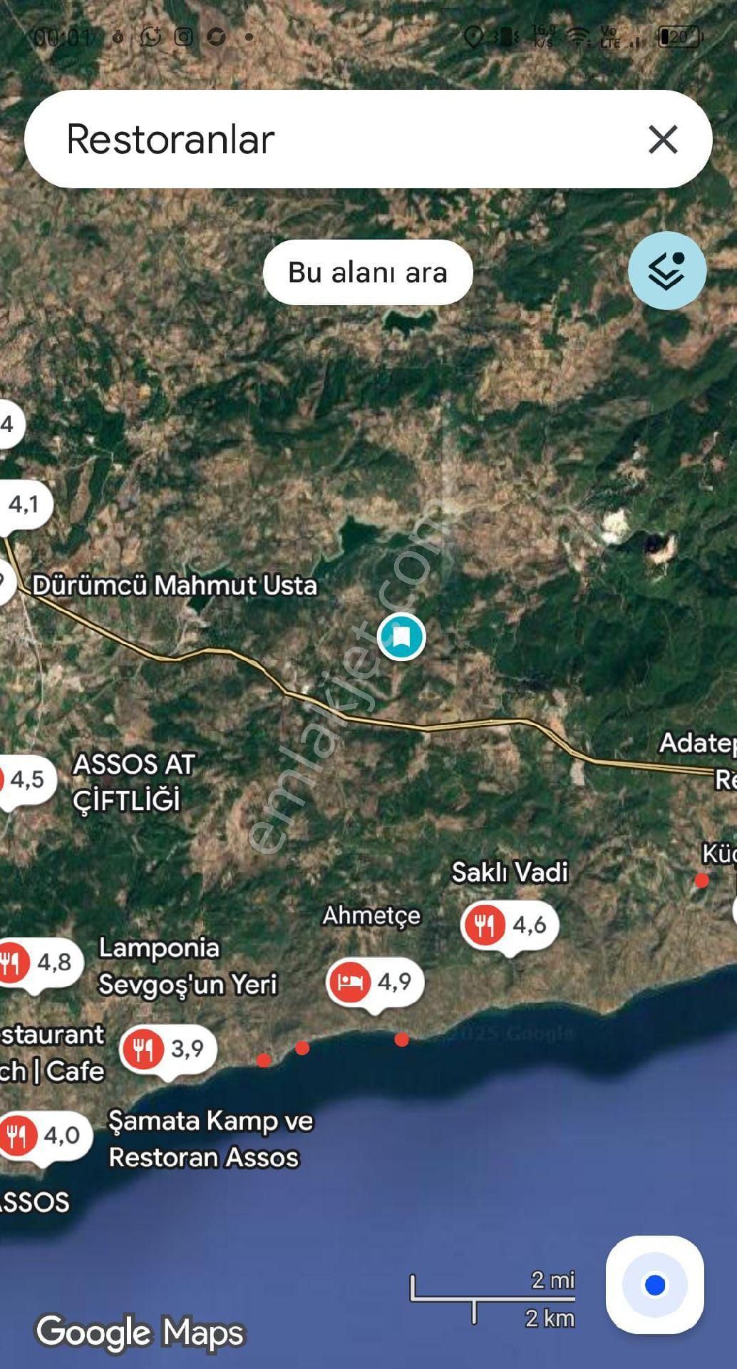 Satılık Yatırımlık 88 Dönüm Tarla - Görsel 11