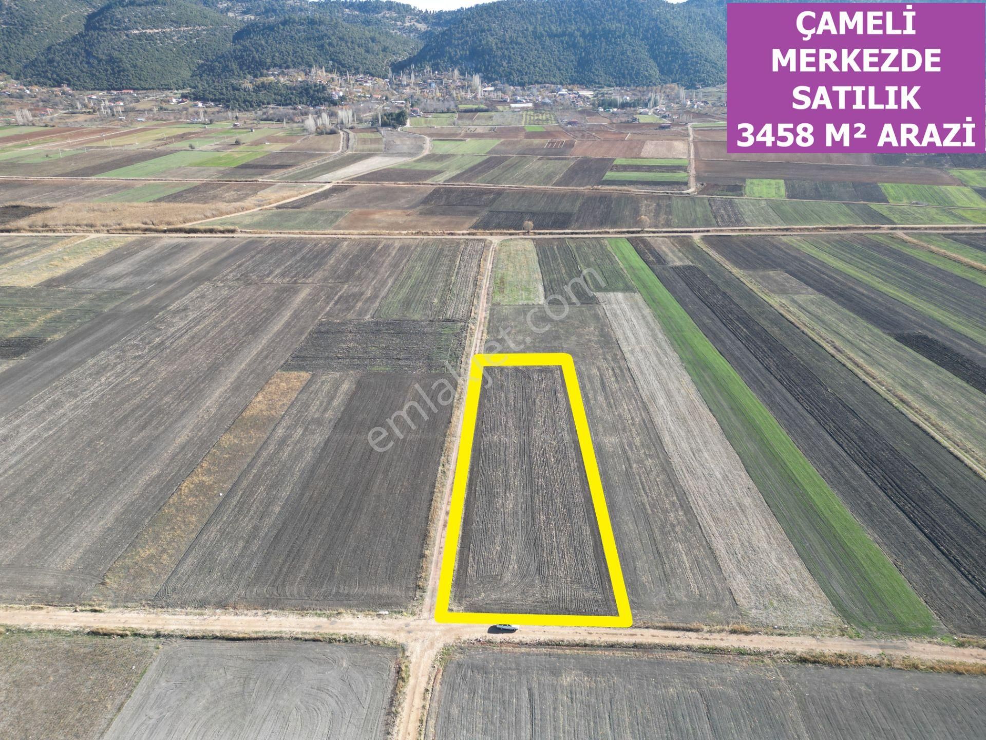 🦋lobby Fortis'ten Satılık Çameli Merkezde Satılık 3458 M² Arazi🦋