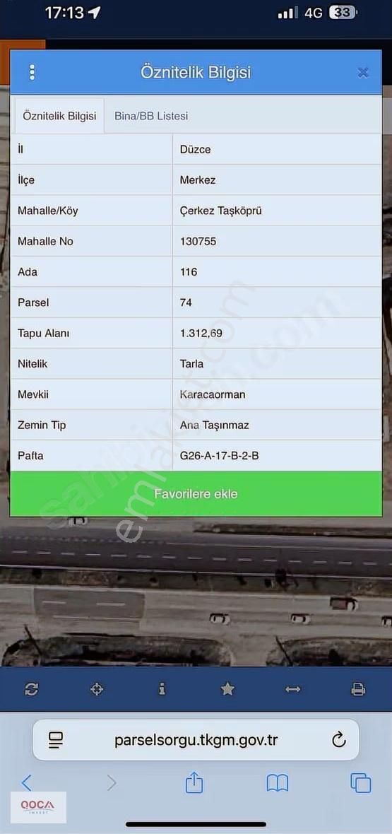 Düzce Merkez D-100 Karayolu Üzerinde Kopun Ticari Arsa - Görsel 3