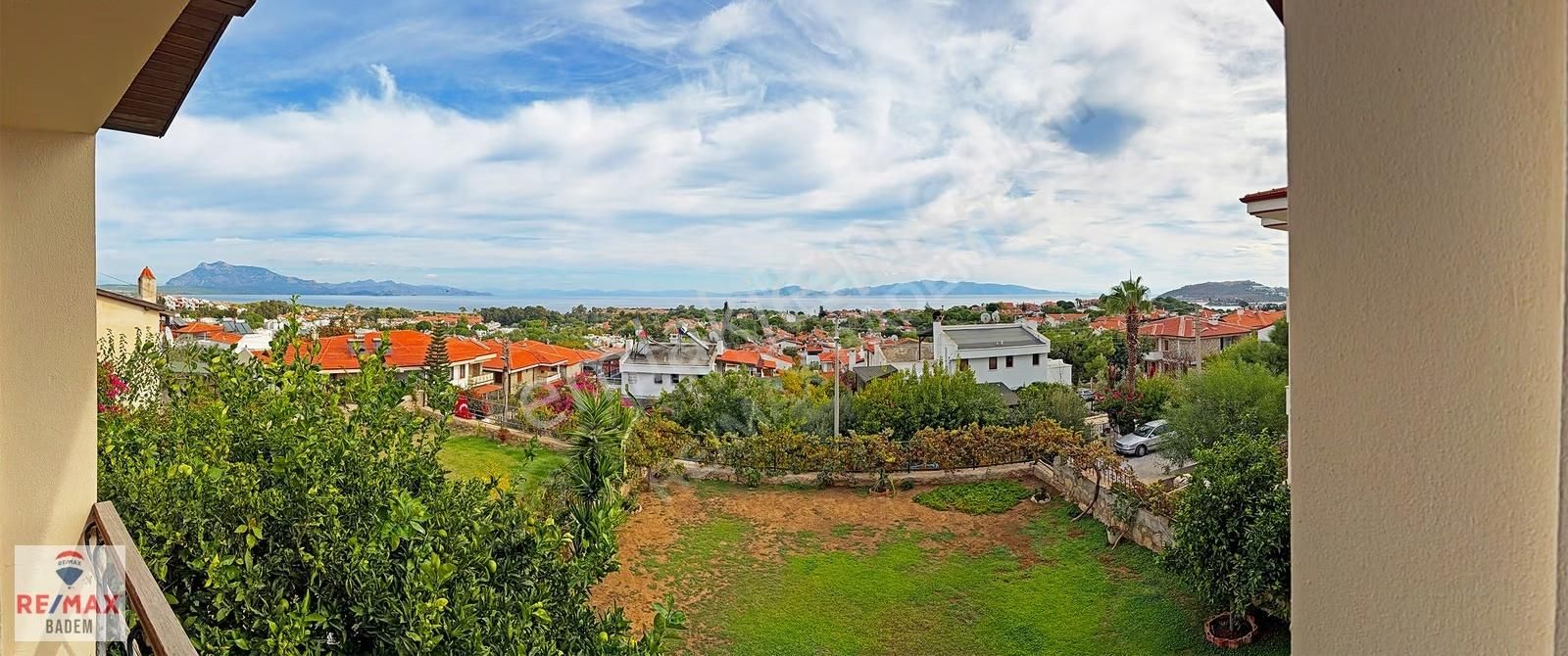 Datça Özbelde Deniz Manzaralı 412m2 Arsa Paylı Satılık 4+2 Villa - Görsel 6