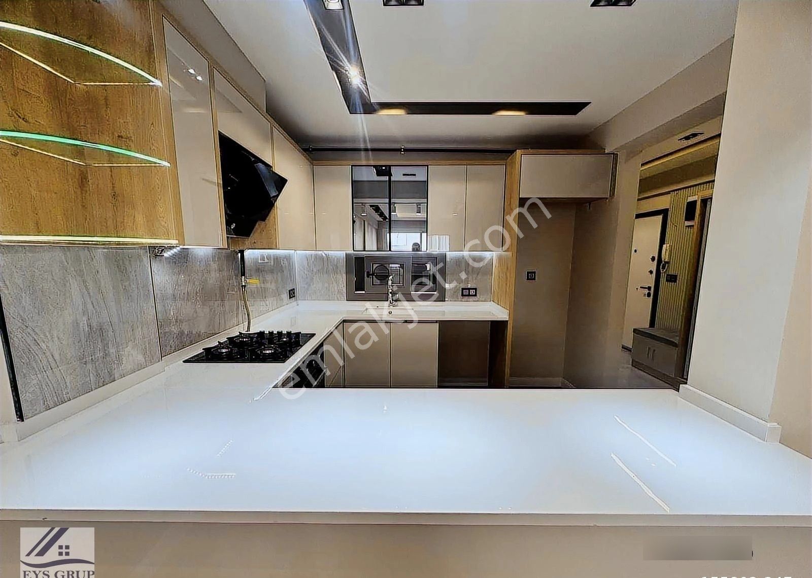 İnönü Caddesi Ykn 3+1 Lüks Arakat Çift Cephe 145m2 Satılık Daire - Görsel 3