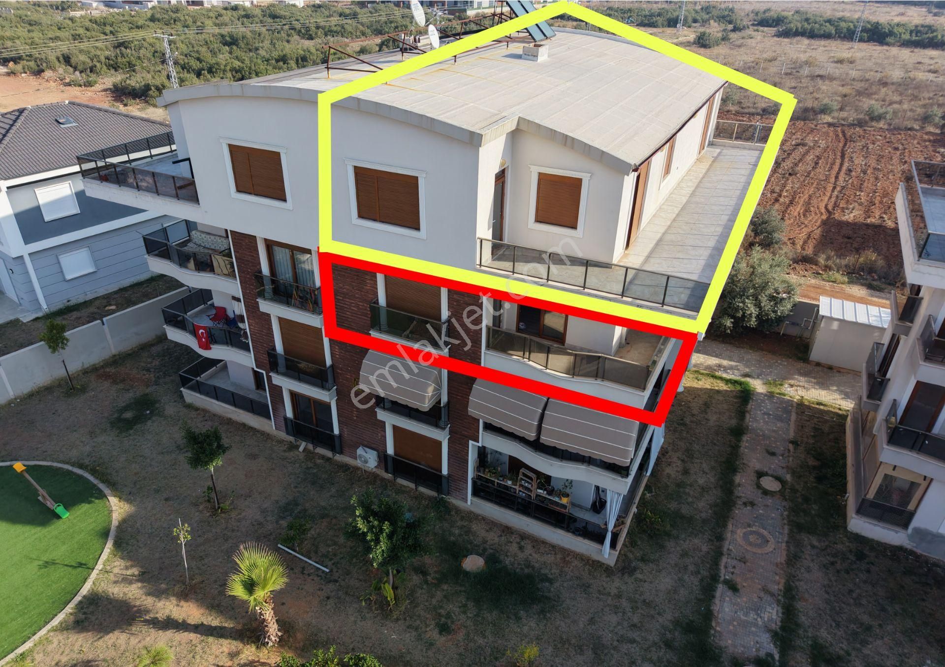 Antalya-döşemealtı-altınkale-kiralık 5+1 Çatı Dublex-sıfır-d.gaz-içi Boş - Görsel 3