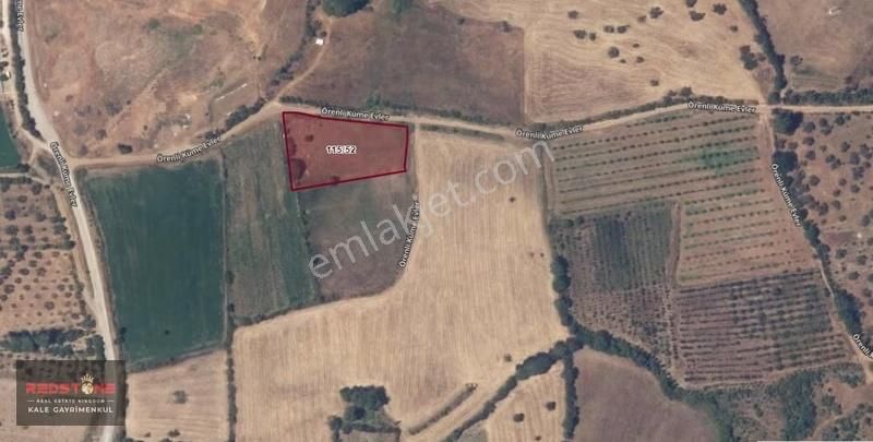 Çanakkale Bayramiç Örenli Köyü 1/3 Hisse Tarla Yola 86m Cephedir - Görsel 8