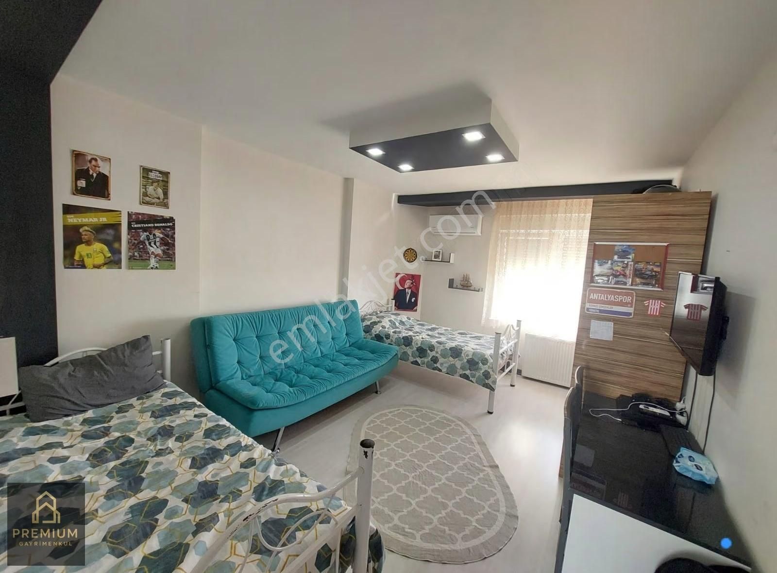 Denize 5 Dk!!! Doğalgazlı Satılık Lüks 3+1 Ara Kat Liman Mah Ant - Görsel 16