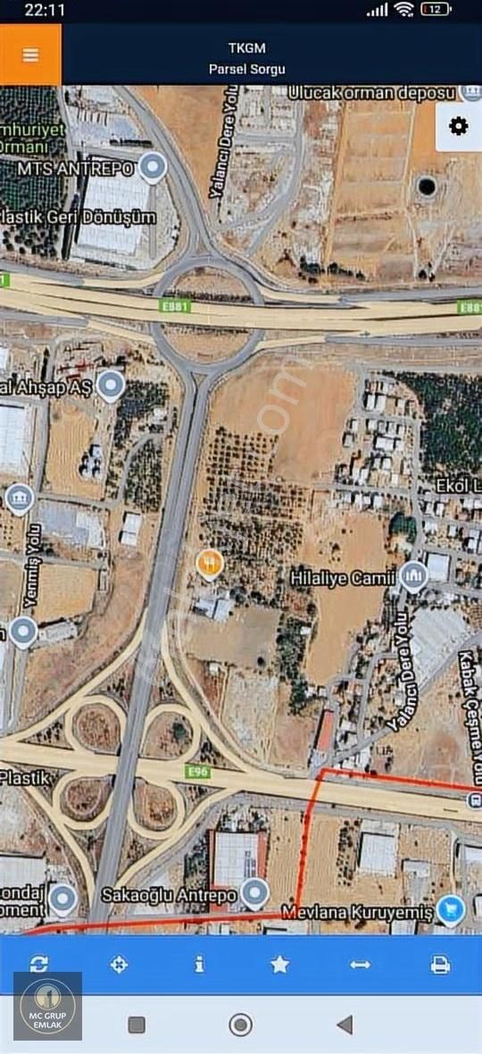 Mc Grup Emlak Tan 2 Kat İmarlı 356 Metre Arsa