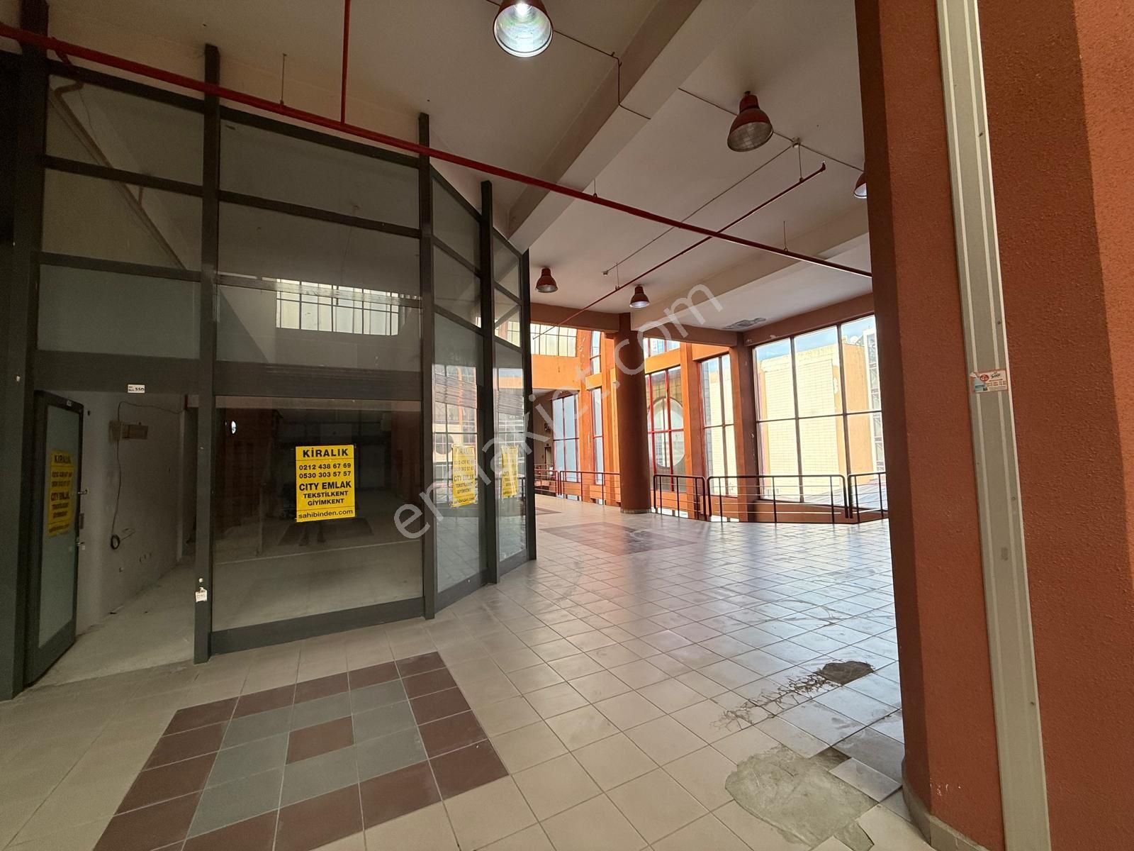 Tekstilkent City Emlaktan G2 Bloklarında Kiralık Dubleks Dükkan - Görsel 4