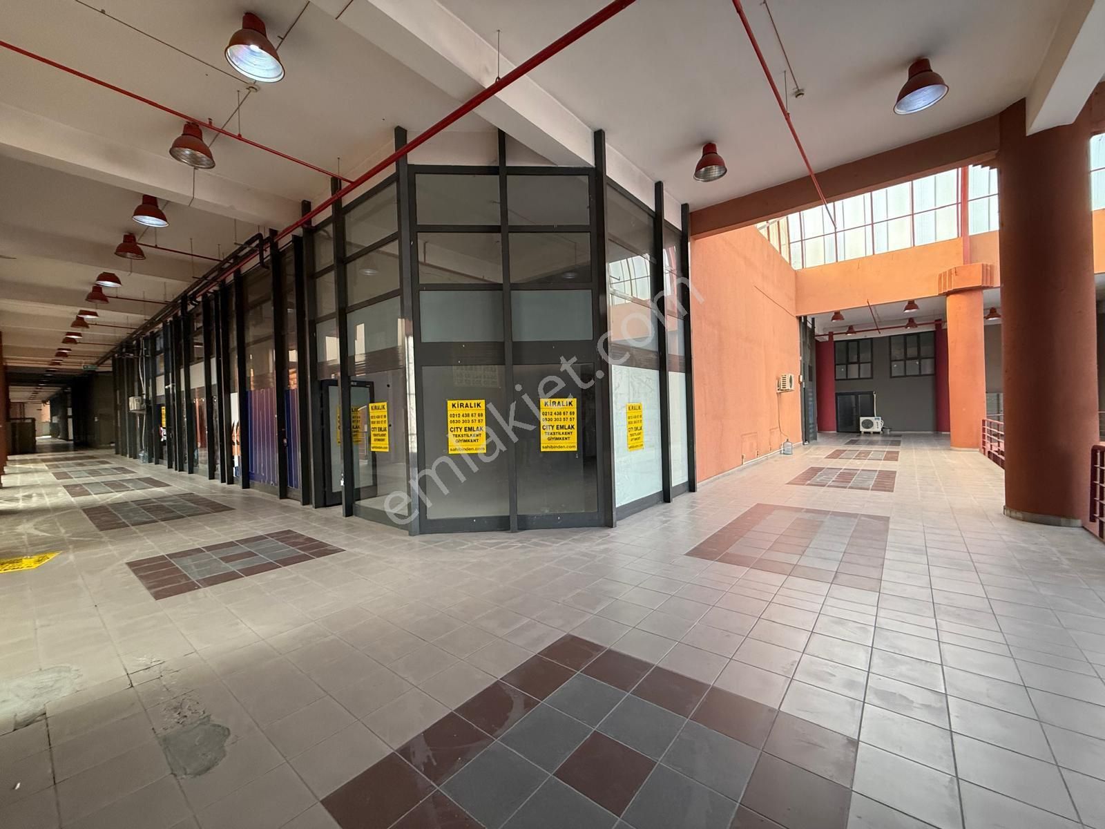Tekstilkent City Emlaktan G2 Bloklarında Kiralık Dubleks Dükkan
