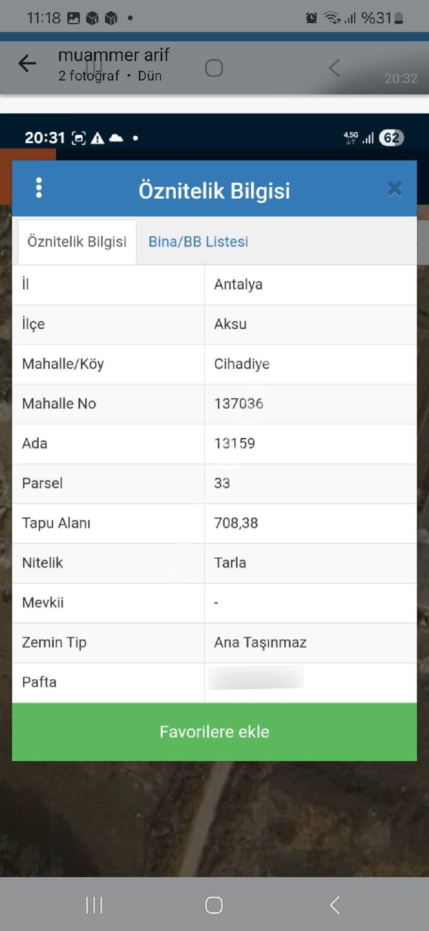 Yatirimlik Tarla