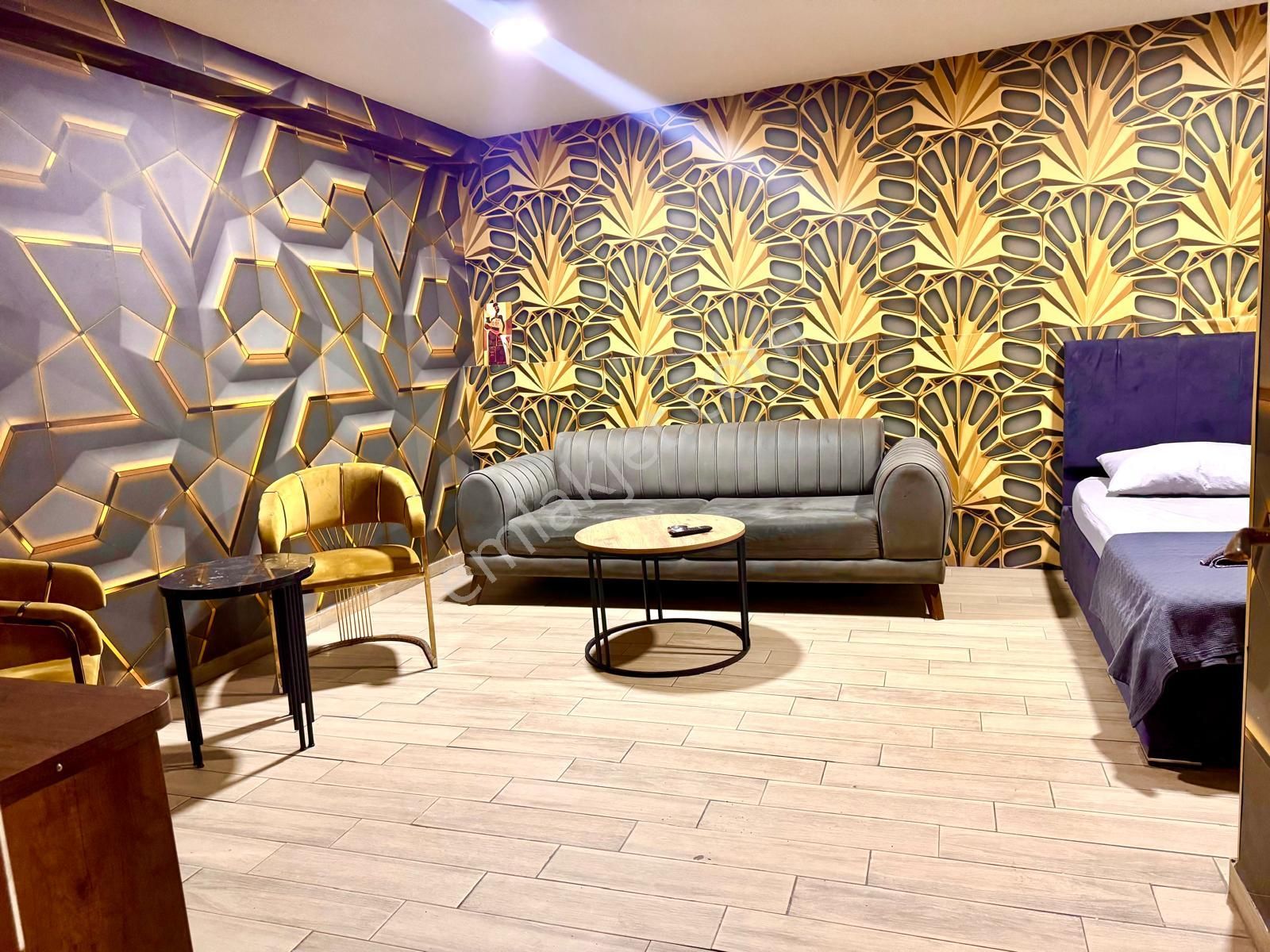 Gaziosmanpaşa Karlıtepe'de 1+0 1+1 Ferah Full+full Günlük Konaklama - Görsel 2