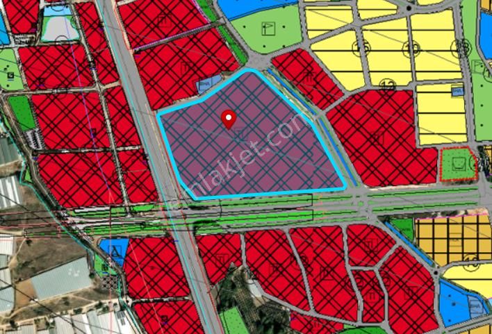 Antalya Aksu Macun Ana Yol Üzeri Tam Ticari İmarlı Hisseli Arsa - Görsel 2