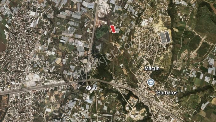 Antalya Aksu Macun Ana Yol Üzeri Tam Ticari İmarlı Hisseli Arsa - Görsel 6