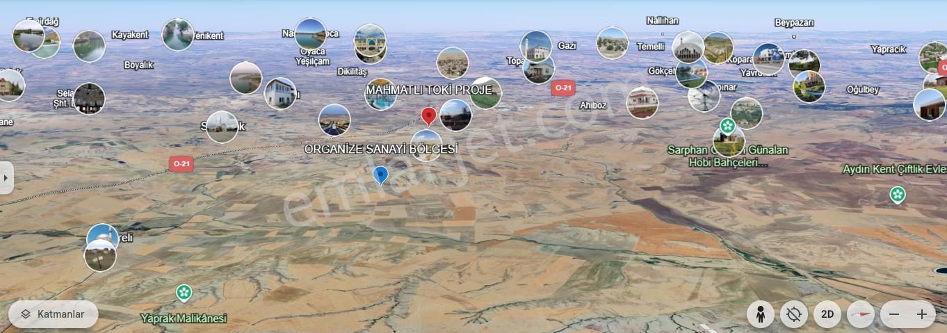 Toki Projesi İçi Asvalt Cepeli 300m2 2 Daire Getirili Arsalar - Görsel 6