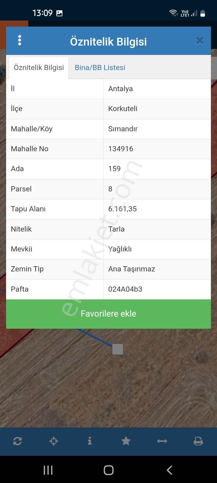 Korkuteli Sımandırda Satlık Tarla - Görsel 16