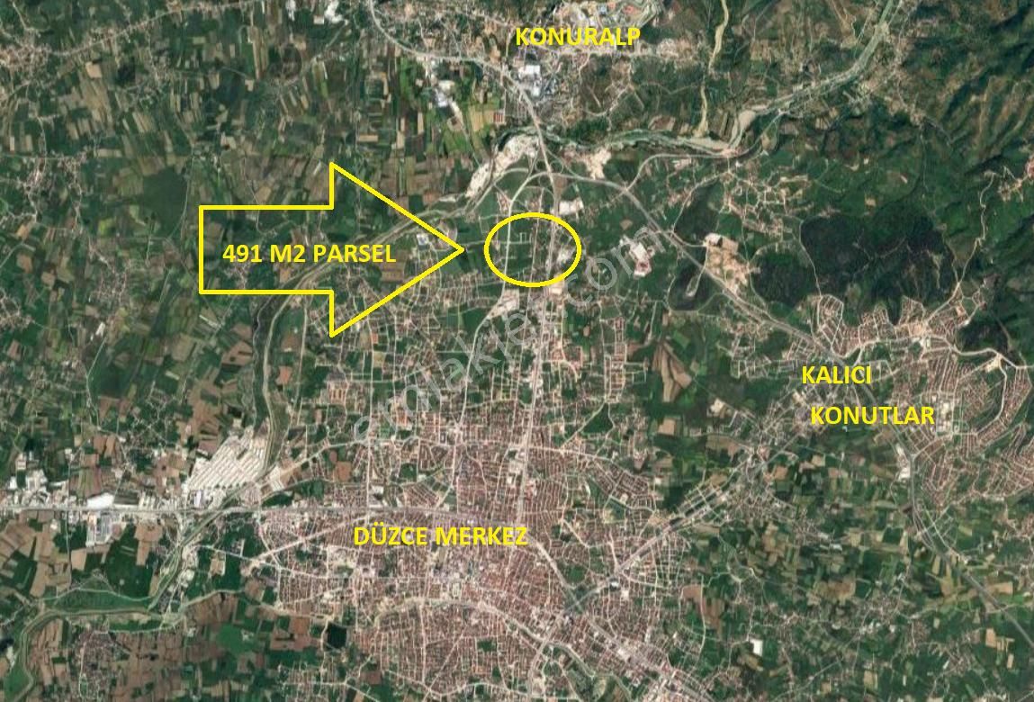 Yığılca Sapağında 4 Kat %35 Ticari İmarlı 491 M2 Parsel - Görsel 2