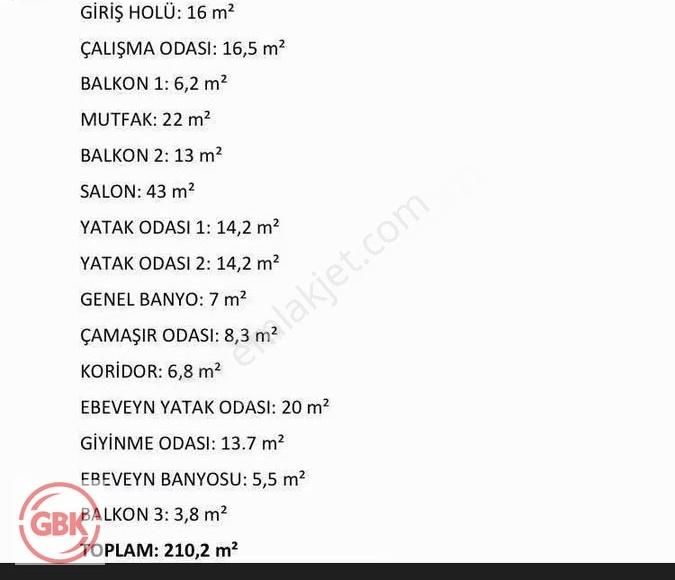 Resıdence İn Kuvars Kule 4+1 210m2 - Görsel 2